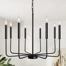 Axyaa American Rural Pendant Chandelier for Living Room Kitchen Bedroom Study
