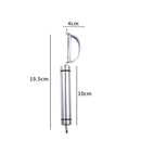 Axyaa Stainless Steel Fruit Cutter Peeler Grater for Kitchen