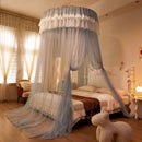 Axyaa Summer Dome Mosquito Net for Bedroom Decor, 1.5m/1.8m Bed, Romantic Canopy Netting
