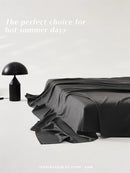 Axyaa 800TC Tencel Eucalypt Queen Sheet Set, Cool Silky Bedding with Pillowcase
