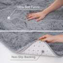 Axyaa Soft Silky Carpet for Living Room Sofa, Kids Bedroom Decor Plush Shaggy Area Rug