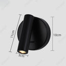 Axyaa Adjustable Angle 3W LED Bedside Reading Light, Warm White for Bedroom, Living Room