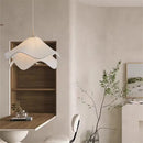 Axyaa Fabric Pendant Lighting: Nordic Designer LED Hanging Light for Bedroom Decor