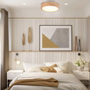 Axya Nordic Wood LED Ceiling Light for Living Room Bedroom Fixture
