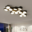 Axyaa Modern Alloy Ceiling Chandelier for Home Living Room Bedroom Lighting