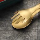 Axyaa Stainless Steel Food Tongs - Non-Slip Cooking Tool for Barbecue, Grilling & Frying