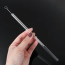 Axyaa Glass Straws Set - Reusable Straight Drinking Straws for Bubble Tea, Smoothies, Cocktails
