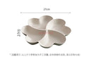 Axyaa Fruit & Snack Platter Set for Living Room Office, Dim Sum, Candy, Melon Seed