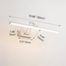 Axyaa Modern LED Wall Lamp for Room Decor, Adjustable Long Strip Mirror Light