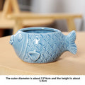 Axyaa Marine Animals Ceramic Flowerpots Small Ashtrays Home Decoration
