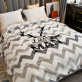 Axyaa Double Thickened Raschel Blanket for Winter Warmth