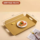 Axyaa Non-Slip Rectangular Restaurant Tray Large Dining Plate for Commercial Use