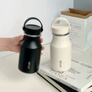 Axyaa Insulated Tea Separator Thermos with Handle - Stainless Steel Vacuum Kettle