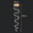 Axyaa Modern LED Chandeliers for Dining Room | Pendant Lights for Ceiling | Indoor Lighting