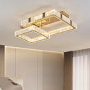 Axyaa Crystal Chandelier Dining Room Ceiling Light Pendant Lamp Luxe Living Room Lighting