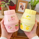 Axyaa Cute Fruits Ceramic Mugs 480ml