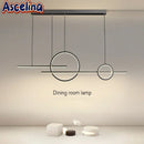 Axyaa LED Chandelier - Modern Minimalist Pendant Light for Decorative Lighting