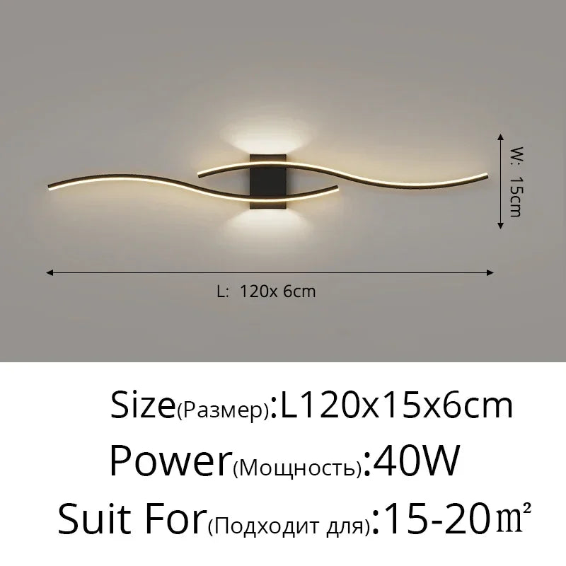 Axyaa Nordic LED Wall Lamp: Modern Home Lighting Fixture for Living Room, Bedroom, Kitchen