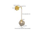 Axyaa Amber Glass LED Wall Lights - Japanese Vintage Wandlamp