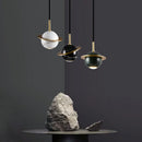 Axyaa Modern Nordic LED Pendant Lamp Golden Plated Spherical Design