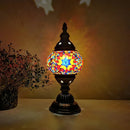 Axyaa Mosaic Glass Table Lamp Vintage Art Deco Handcrafted Bedside Light