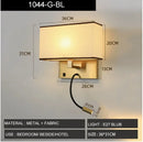 Axyaa LED Wall Lamp Modern Simple Bedroom Home Decor Scones Fixtures E27