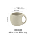 Axyaa Ceramic Espresso Cup Saucer Set Modern Art Tea Mug Couple Gift