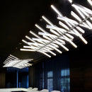 Axyaa Nordic LED Ceiling Chandelier - Modern Luxury Light for Home, Office, and Bar