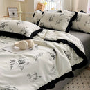 Axyaa Cotton Air Conditioner Quilt Set - Summer Cool, Thin, Machine Washable