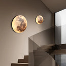 Nordic Moon Ceiling Light by Axyaa: Modern LED Bedroom Lamp for Home Decor, Aisle, and Balcony