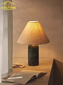 Axyaa Marble Art LED Table Lamp - Modern Luxury Decor for Home, Bedroom, Living Room