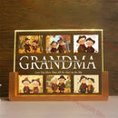 Axyaa Custom 3D Acrylic Lamp with Photo Text Night Light Gift