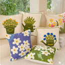 Nordic Embroidery Pillowcase Cojines by Axyaa - Cotton Throw Pillow Covers for Living Room and Bedroom Decoration