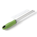 Axyaa Stainless Steel Grater with Plastic Handle - Kitchen Gadget for Cheese, Chocolate, Fruits