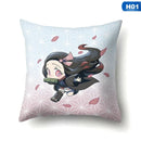 Axyaa Demon Slayer Anime Cushion Covers for Home Decor