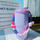 Axyaa Cup Handle Strap for Stanley Tumbler Accessories, 6-10cm Cup Mouth Portable Holder