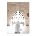 Morocco Mosque Door Canvas Print by Axyaa for Living Room Decor