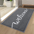 Axyaa Garden Dirt Trapper Entryway Mat - Cute Letters Non-Slip Door Mat