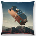 Vivid Axyaa 3D Print Spar Metal Sofa Cushion Cover Suite