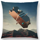Vivid Axyaa 3D Print Spar Metal Sofa Cushion Cover Suite