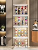 Axyaa Acrylic Showcase for Action Figures and Dolls - Dust-proof Display Case