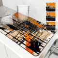 Axyaa Geometric Lines Drain Pad for Kitchen and Bathroom