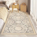 Axyaa Printed Imitation Cashmere Area Carpet for Living Room & Kids Bedroom