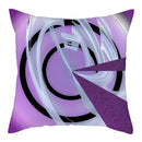 Sword Target Pattern Cushion Cover 45X45cm by Axyaa - Realistic Art Print Home Decor Pillowcase