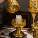 Axyaa Retro Hollow Carved Table Lamp for Romantic Home Decor