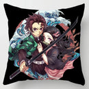 Axyaa Demon Slayer Kimetsu No Yaiba Pillowcase - Kamado Tanjirou Tomioka Giyuu Decor