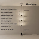 Axyaa Marble Designer Floor Lamp - LED Lighting for Living Room & Bedroom