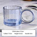 Axyaa Ins Style Big Ears Cup, Round Niche Glasses, Sunflower Coffee Mug