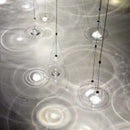 Axyaa Water-Drop Glass Bar Pendant Light: Modern, High-End, Creative Atmosphere Lamp