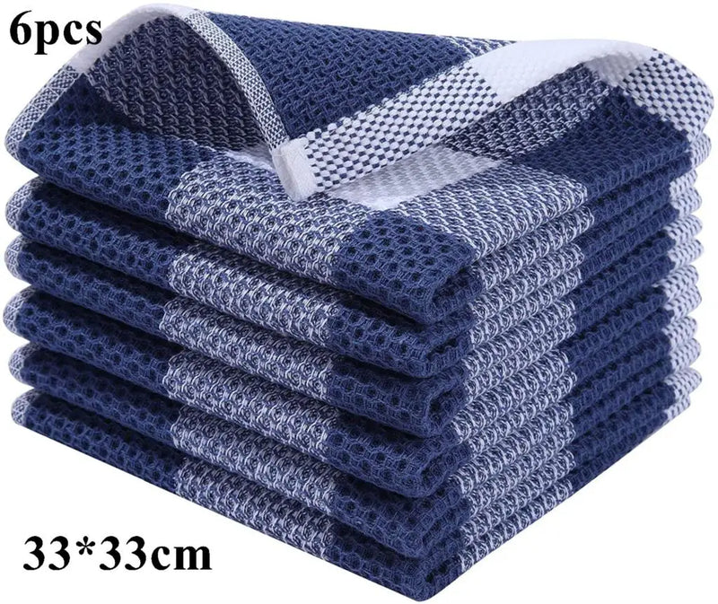 Axyaa Ultra Soft Microfiber Kitchen Dishcloth - Absorbent & Thick Magic Cleaning Towel